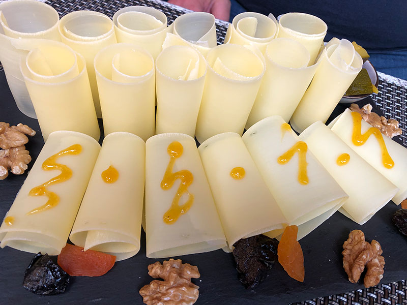 Frühstück auf der Terrasse