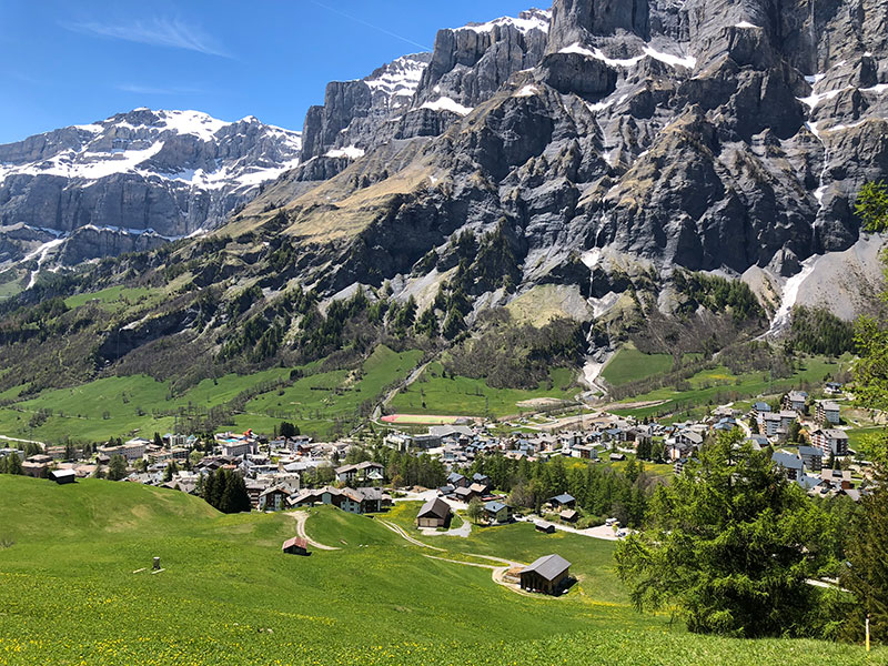 Ortsansicht von Leukerbad